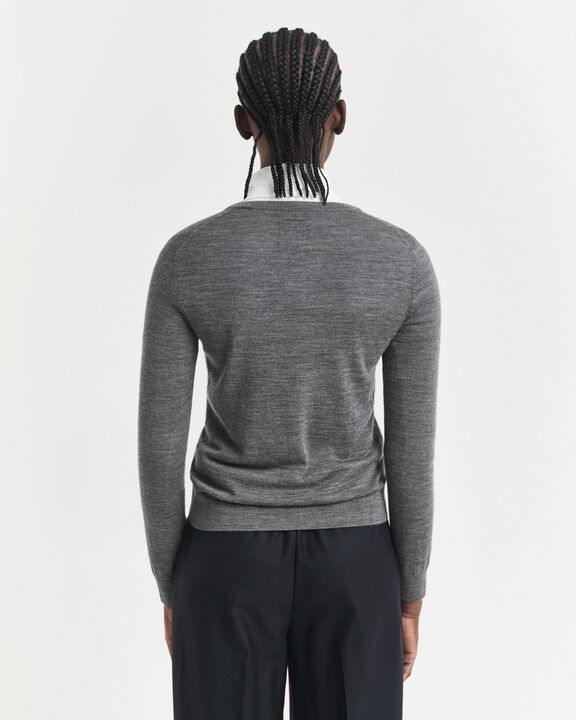 EXTRAFINE MERINO WOOL CARDIGAN