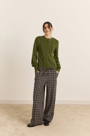 TOMASINA TROUSER - LYRA CHECK