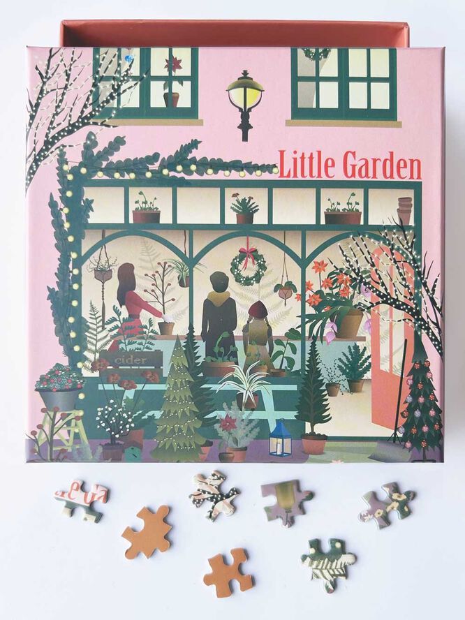 LITTLE GARDEN - puslespil med 150 brikker