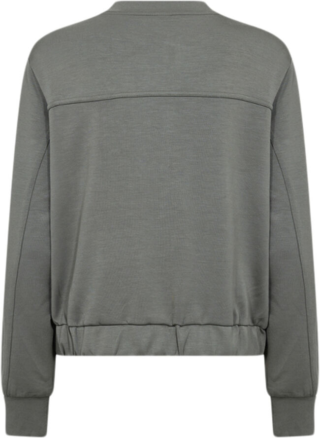 SC-BANU 225 Sweatshirt Støvet Grøn