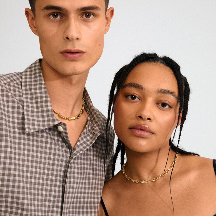 INSTANT necklace gold-plated