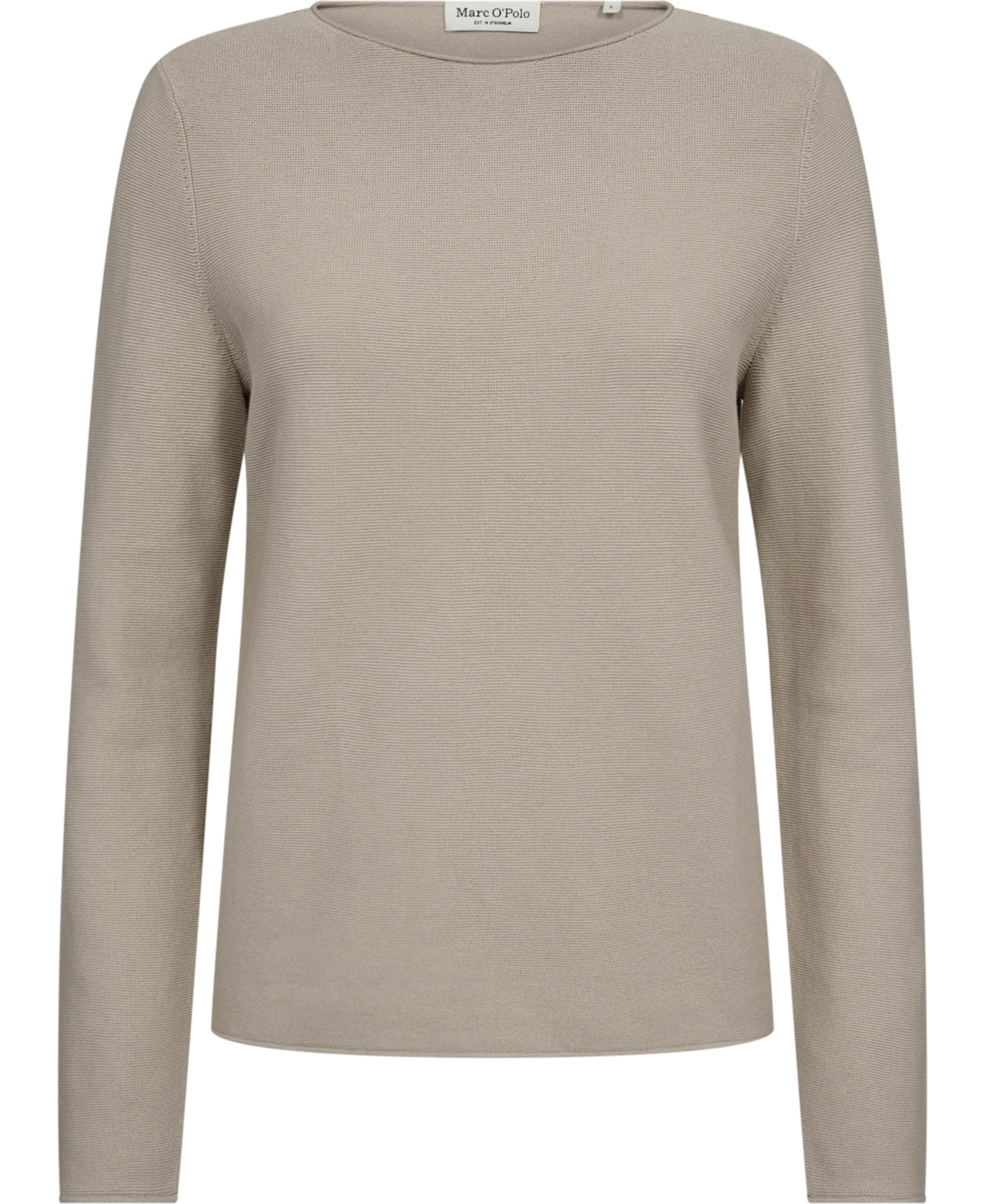 Pullover, longsleeve, boat neck