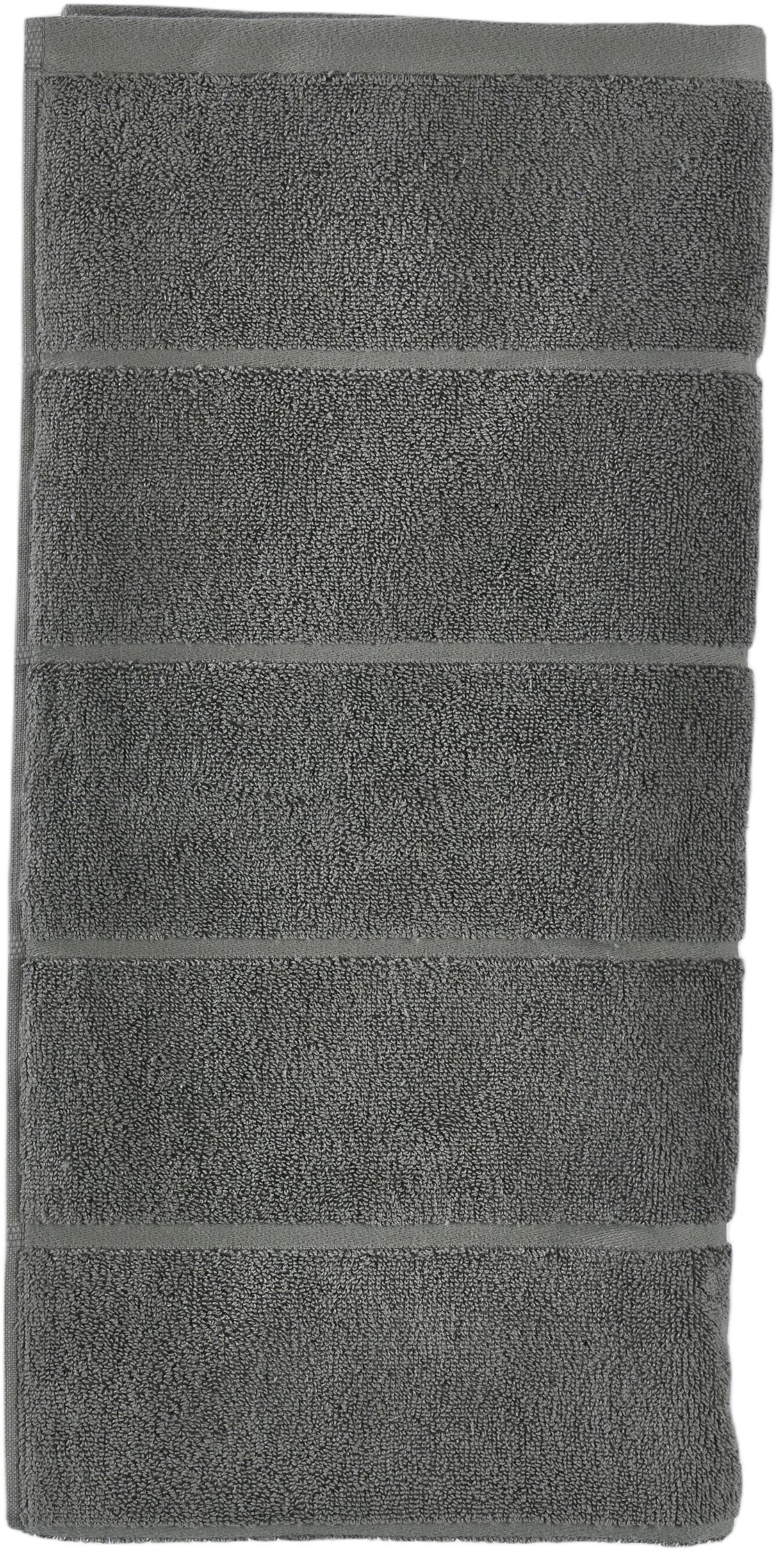 H&aring;ndkle Sauna 50x100 White/Soft Grey/Eucalyptus