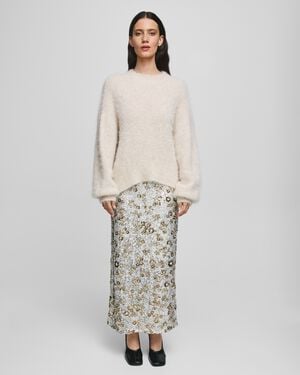 MSCHMagnolia HW Skirt EMB