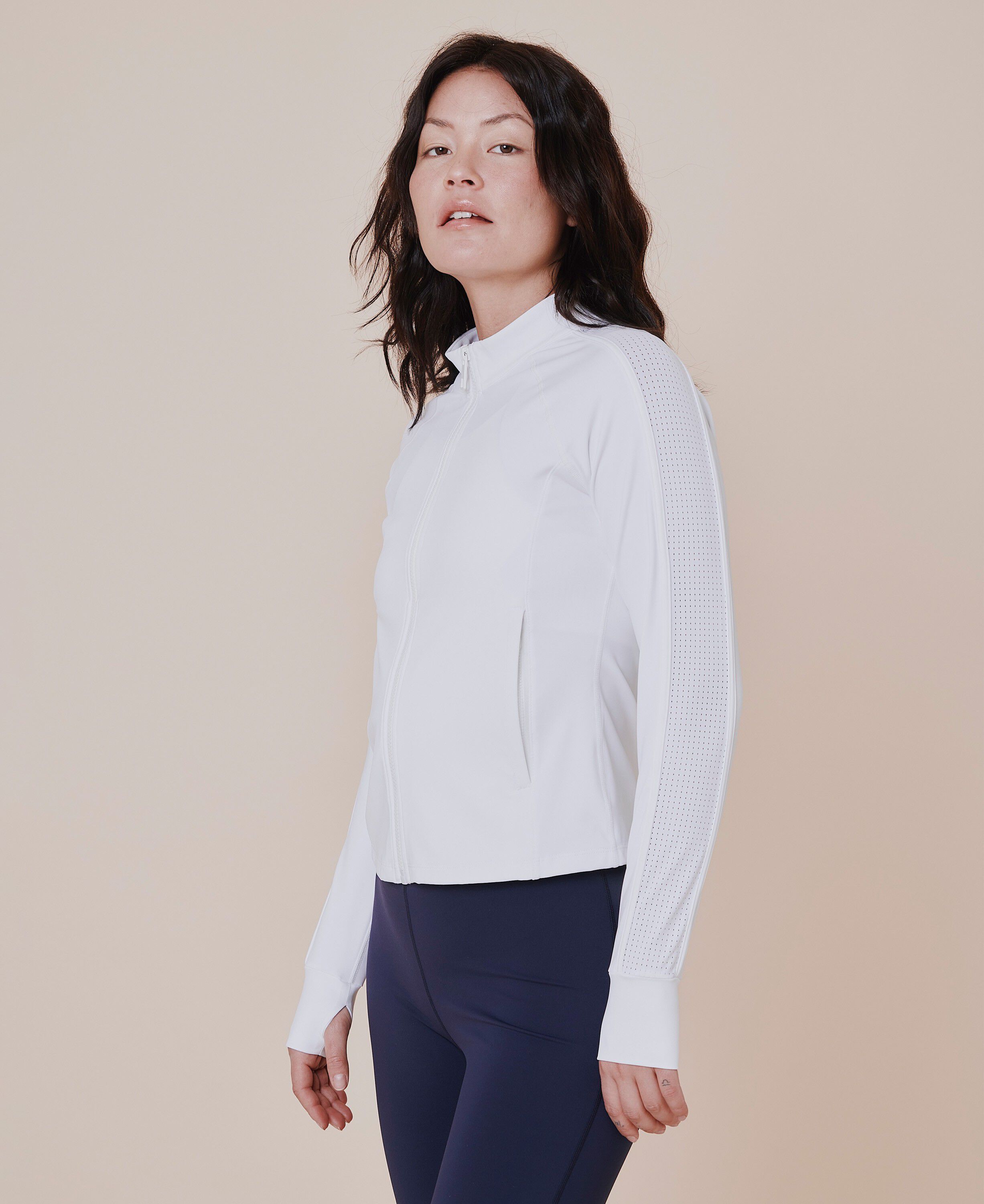 Baseline long sleeve zip jacket - Shell