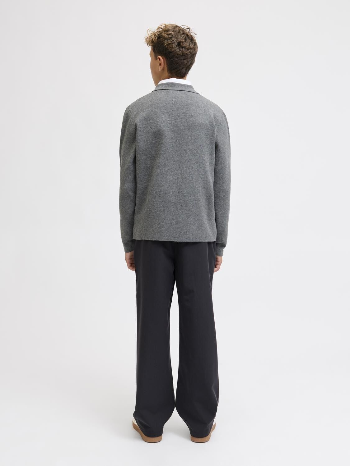 JPRBLABRADFORT KNIT POLO JNR