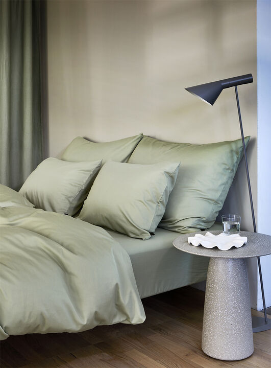 Harmoni stonewashed pudebetræk lysegrøn