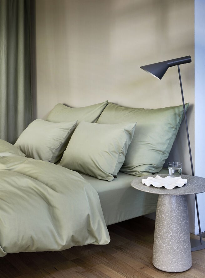 Harmoni stonewashed pudebetræk lysegrøn