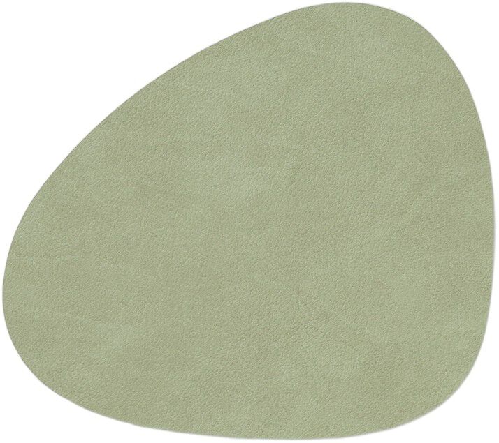 Glass Mat Curve Nupo Olive Green
