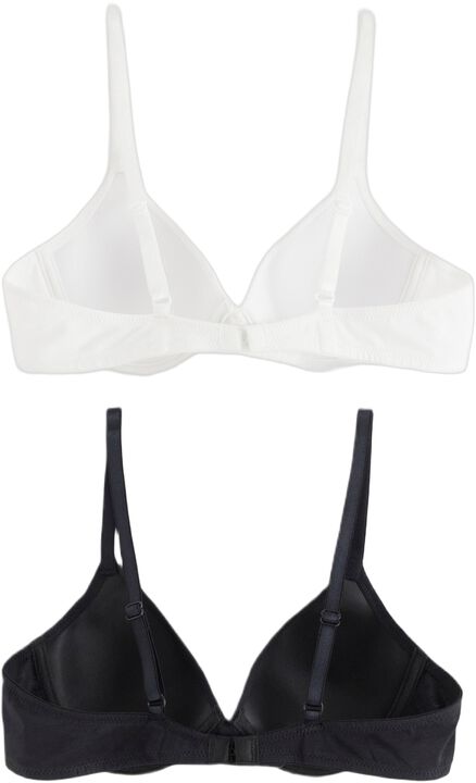 2-pakning t-skjorte-BH