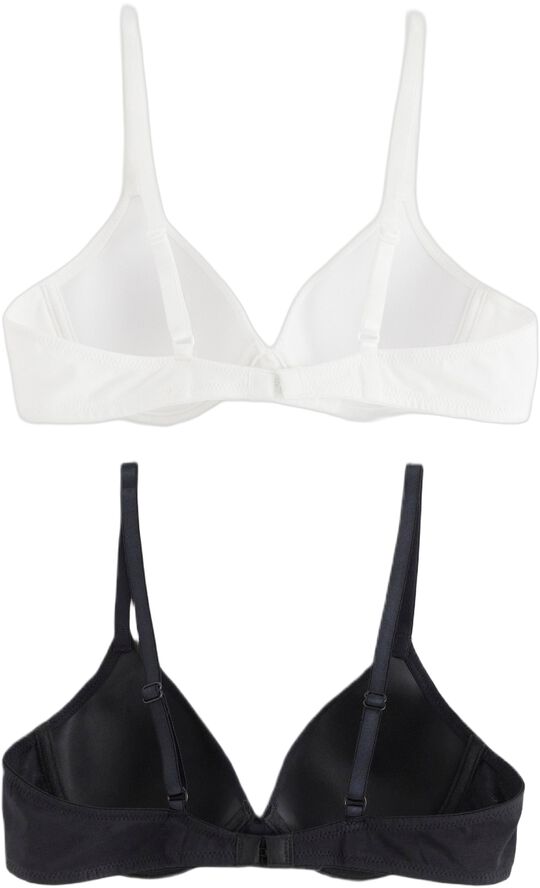 2-pakning t-skjorte-BH