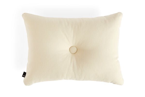 Dot Cushion-1 dot-Planar-Ivory