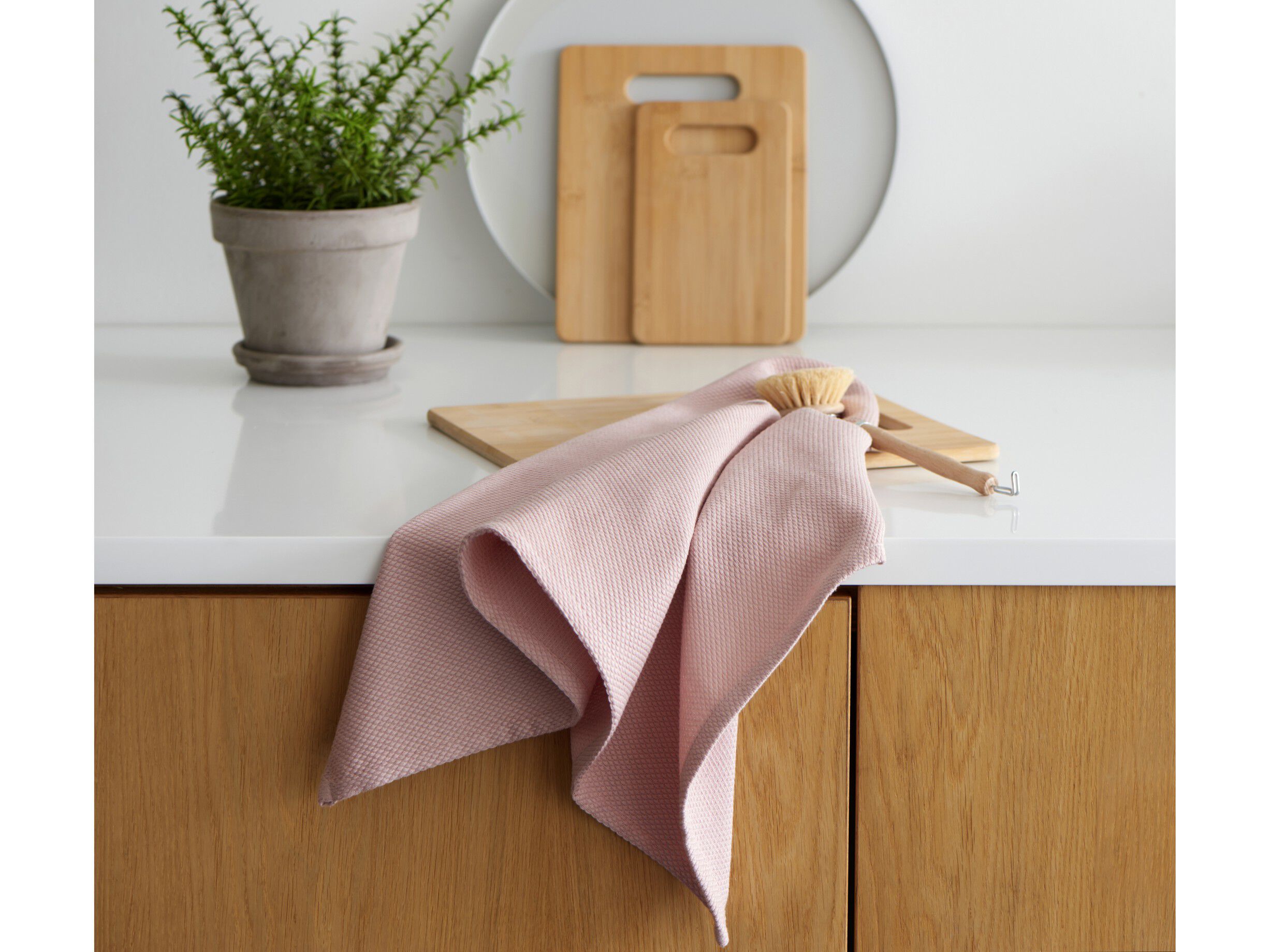 Kj&oslash;kkenh&aring;ndkle Diamond 50x70 cm Rose Smoke