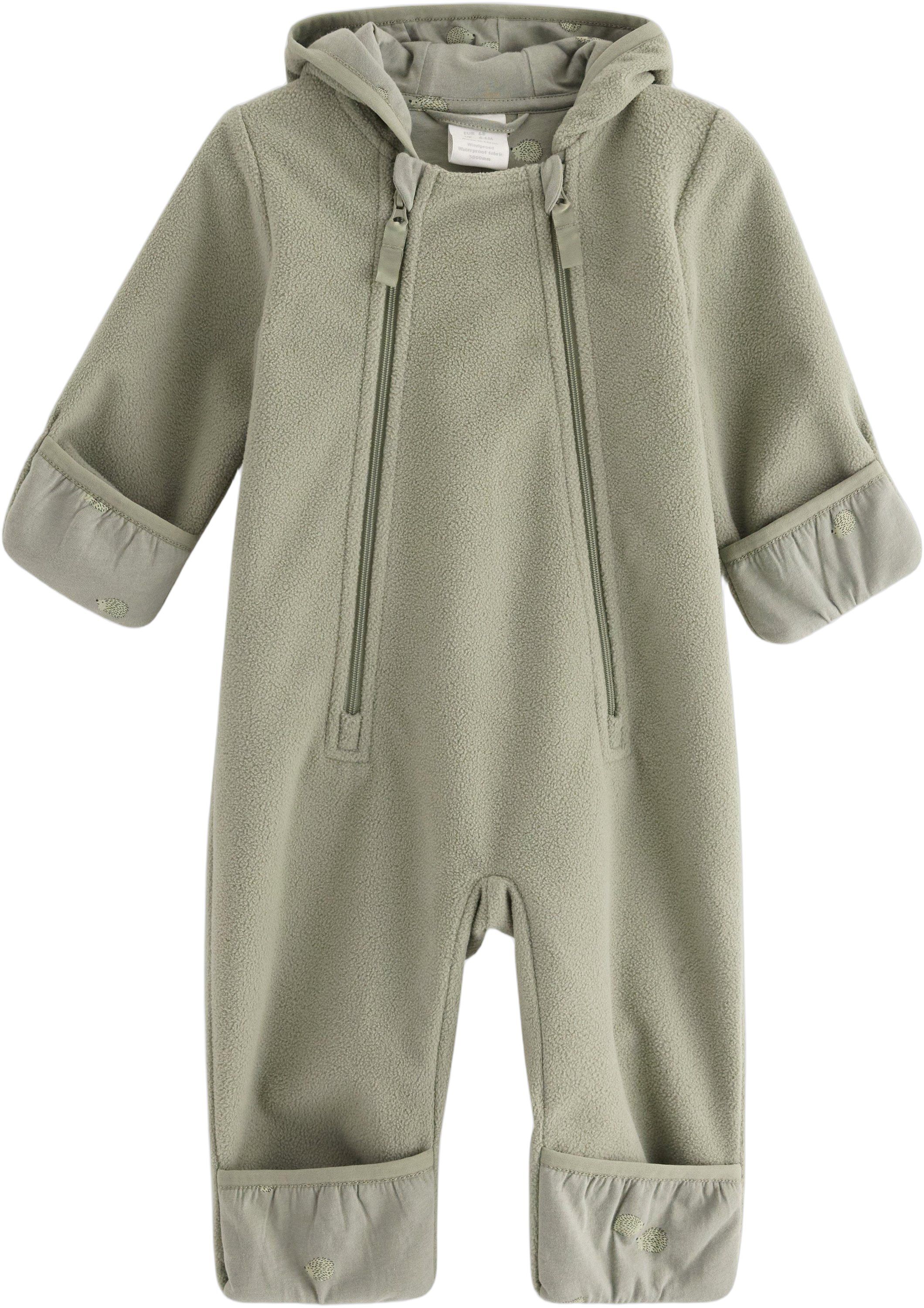 Soft pramsuit made in windproof and