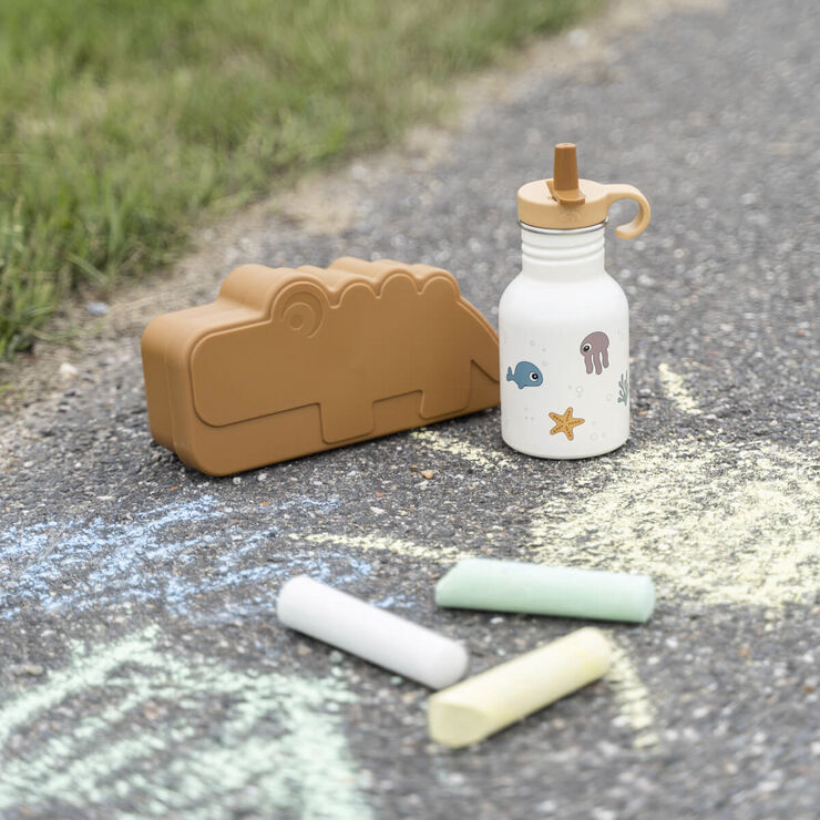 Flaske rustfrit stål Sea friends Beige