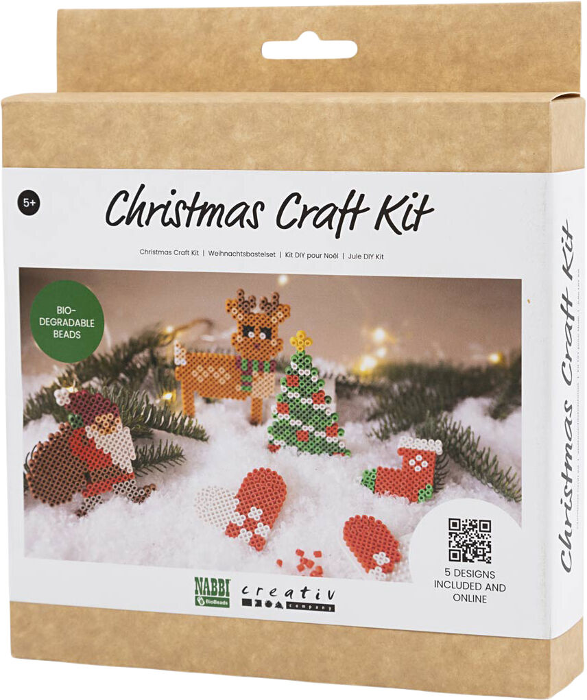 DIY Kit BioBeads , Julemand, julesok, julehjerte, juletr&aelig; o