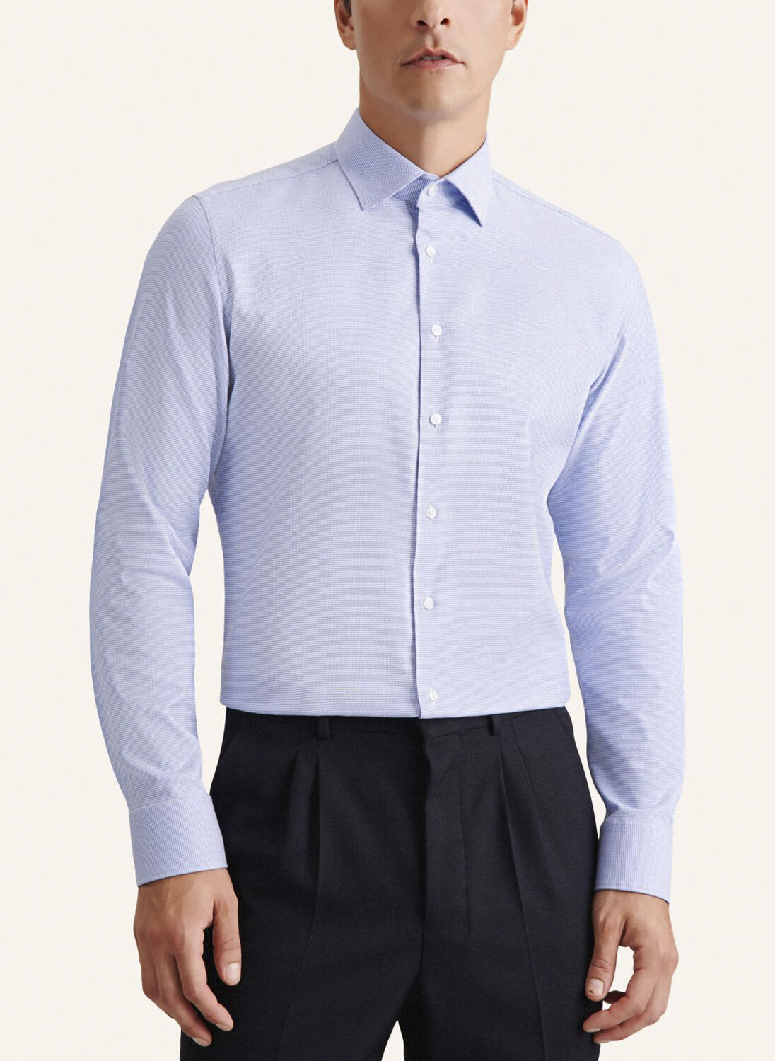 Business Shirt Regular Long sleeve Kent-Collar Uni