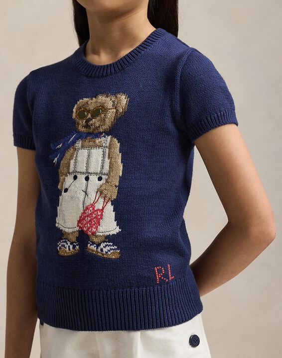 Cotton Bear Sweater Shirt
