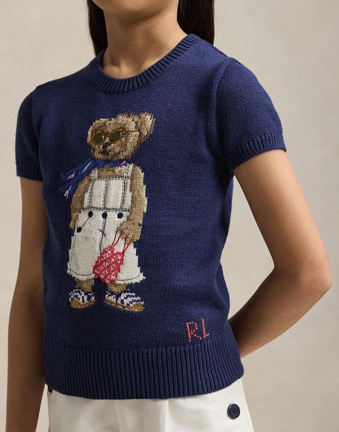 Cotton Bear Sweater Shirt