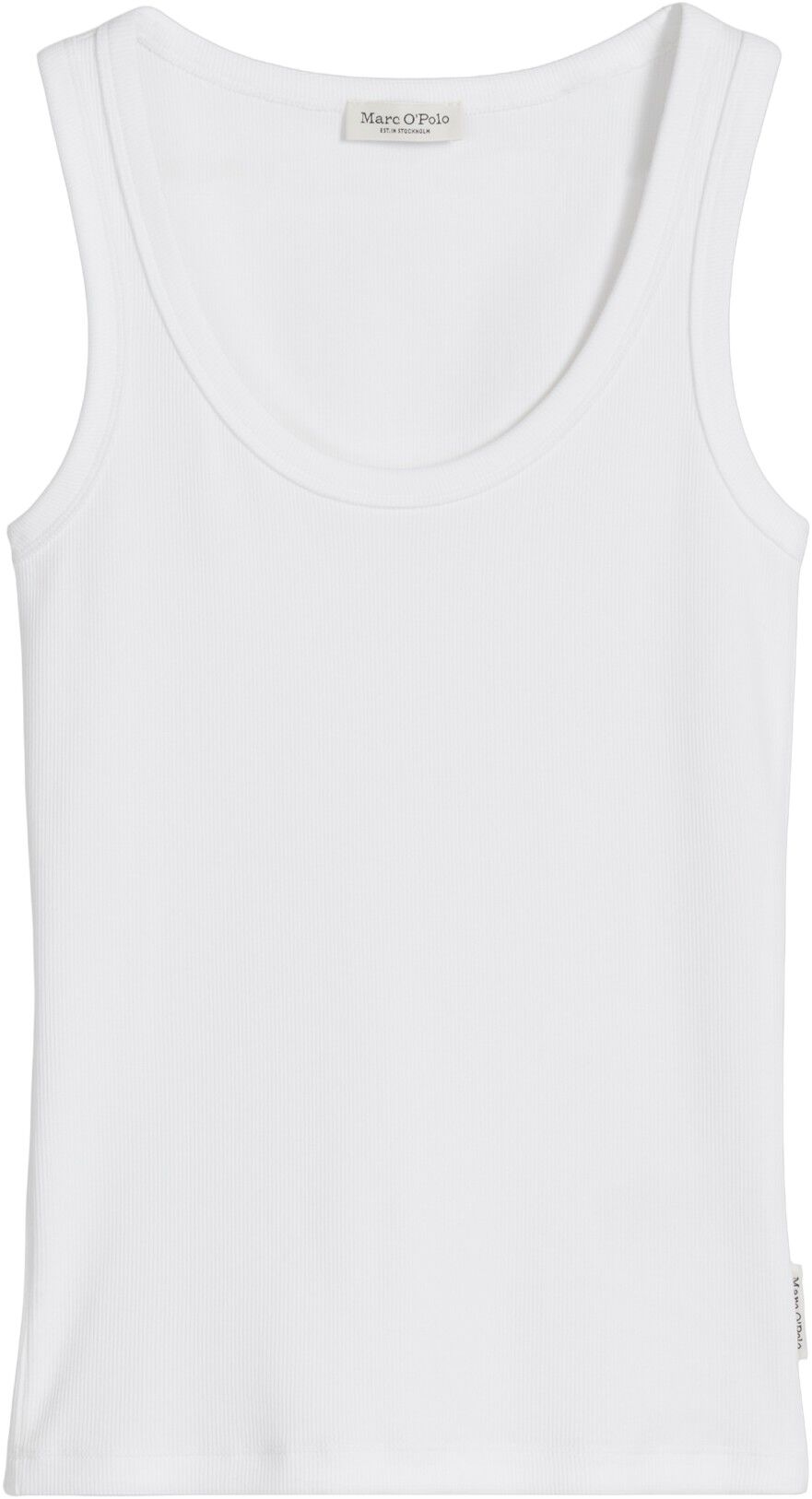 Top, deep round neck