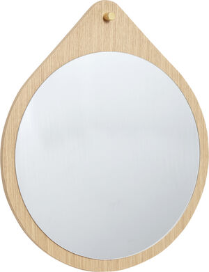 Drop Mirror Natural