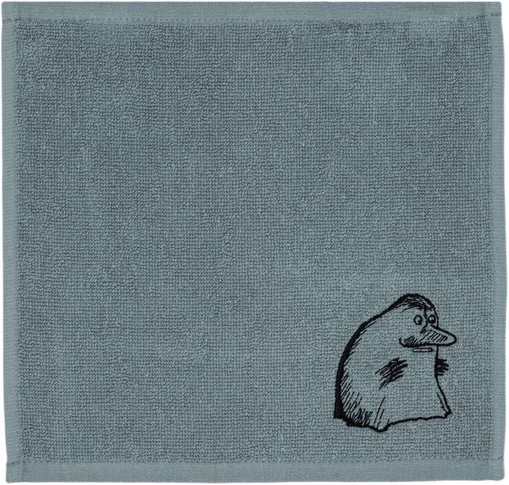 Moomin Arabia håndklæde 25x25 Måren grå GOTS