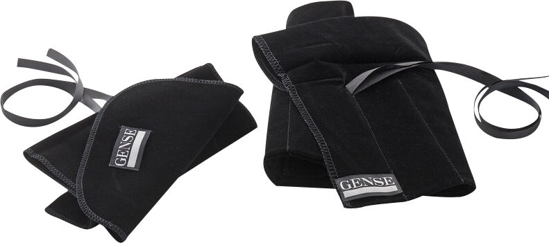 Bestikkpose for 12 deler stor Gense Svart