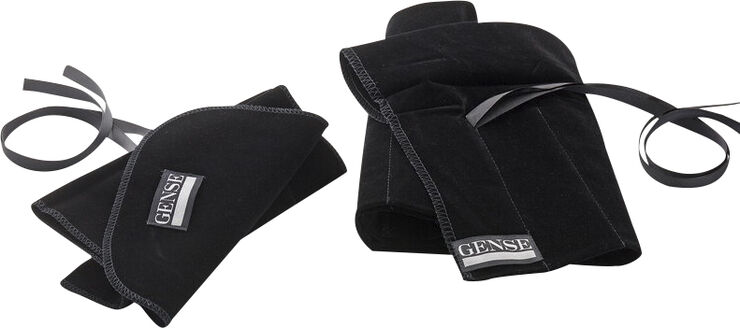 Bestikkpose for 12 deler stor Gense Svart