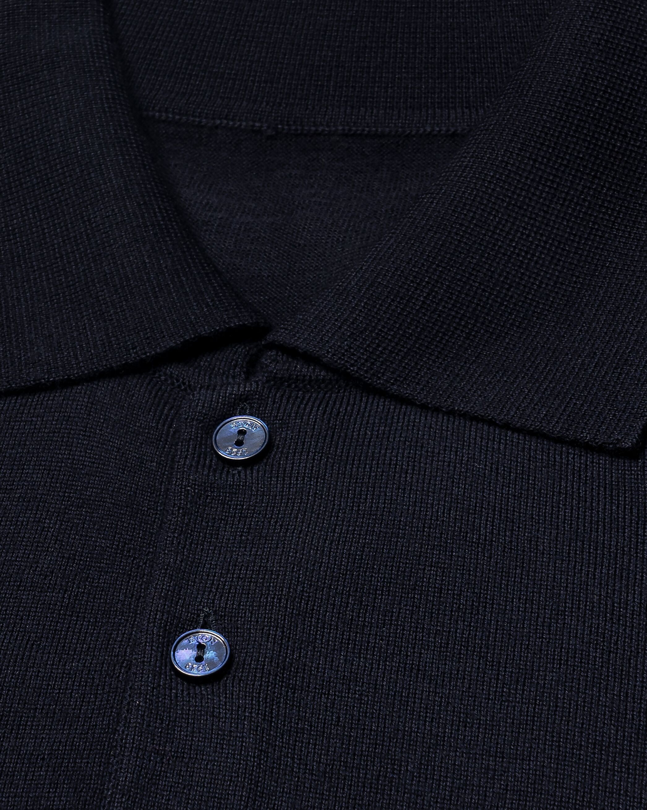Fine Knit Merino Polo Shirt