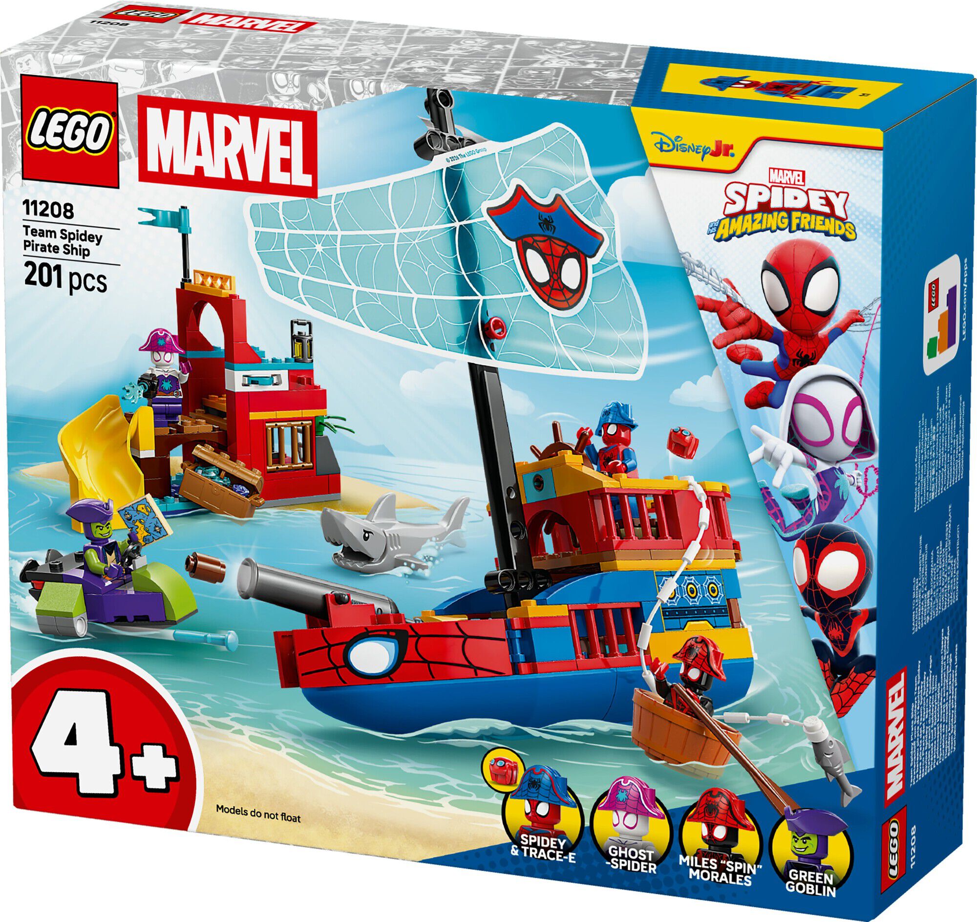 Team Spideys piratskib 11208