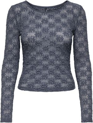 ONLLOLA L/S O-NECK LACE TOP JRS