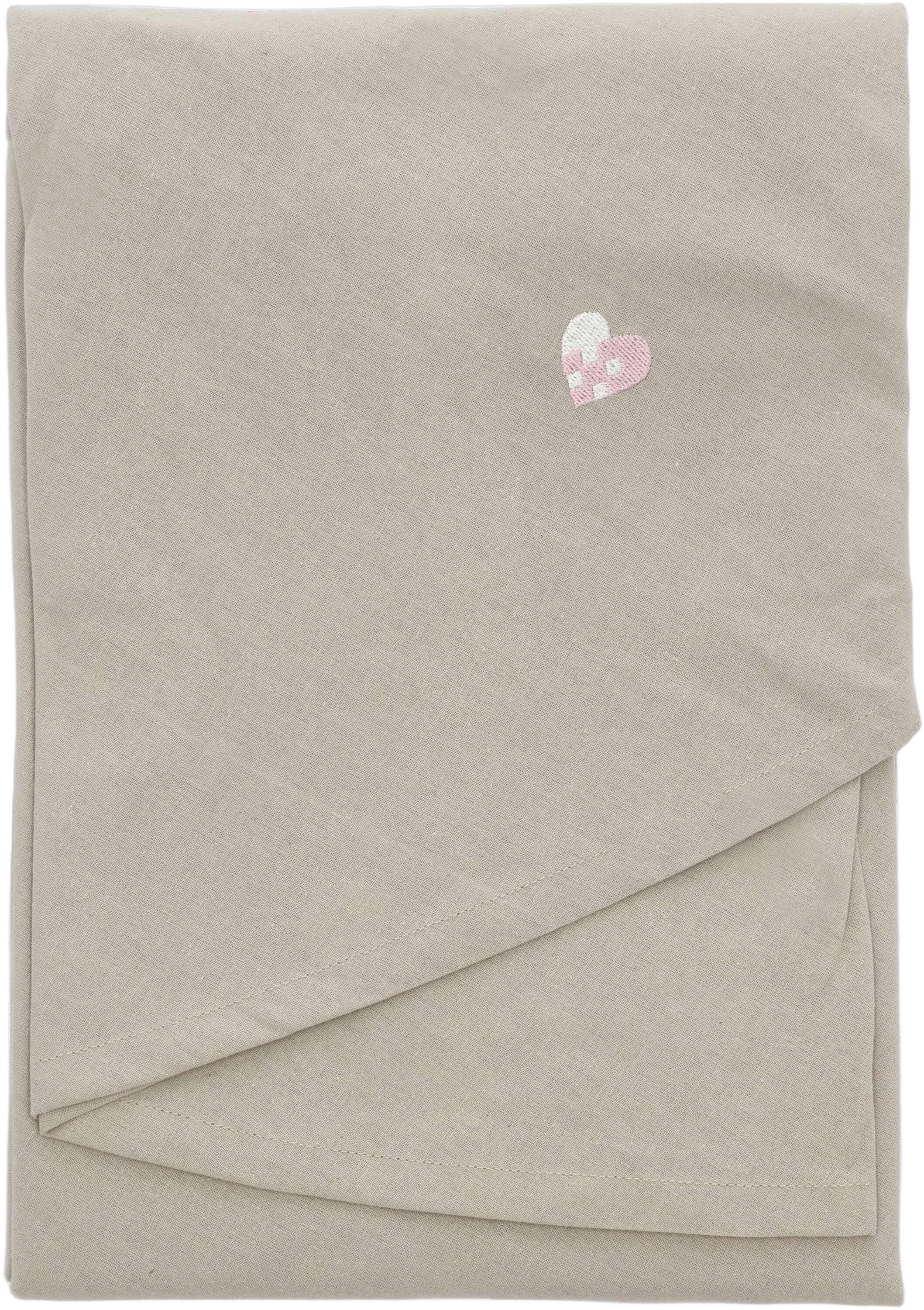 Juleduk dia180 Christmas Hearts Embroidery Rose