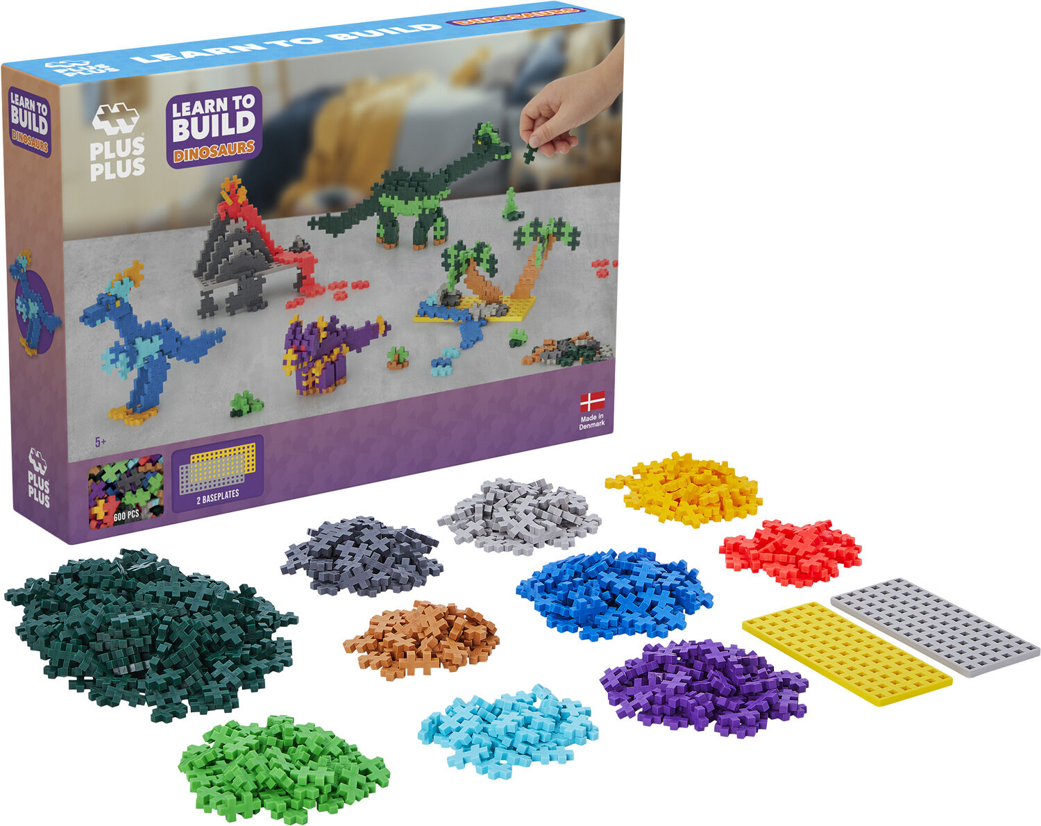 Plus plus build ABC, 123