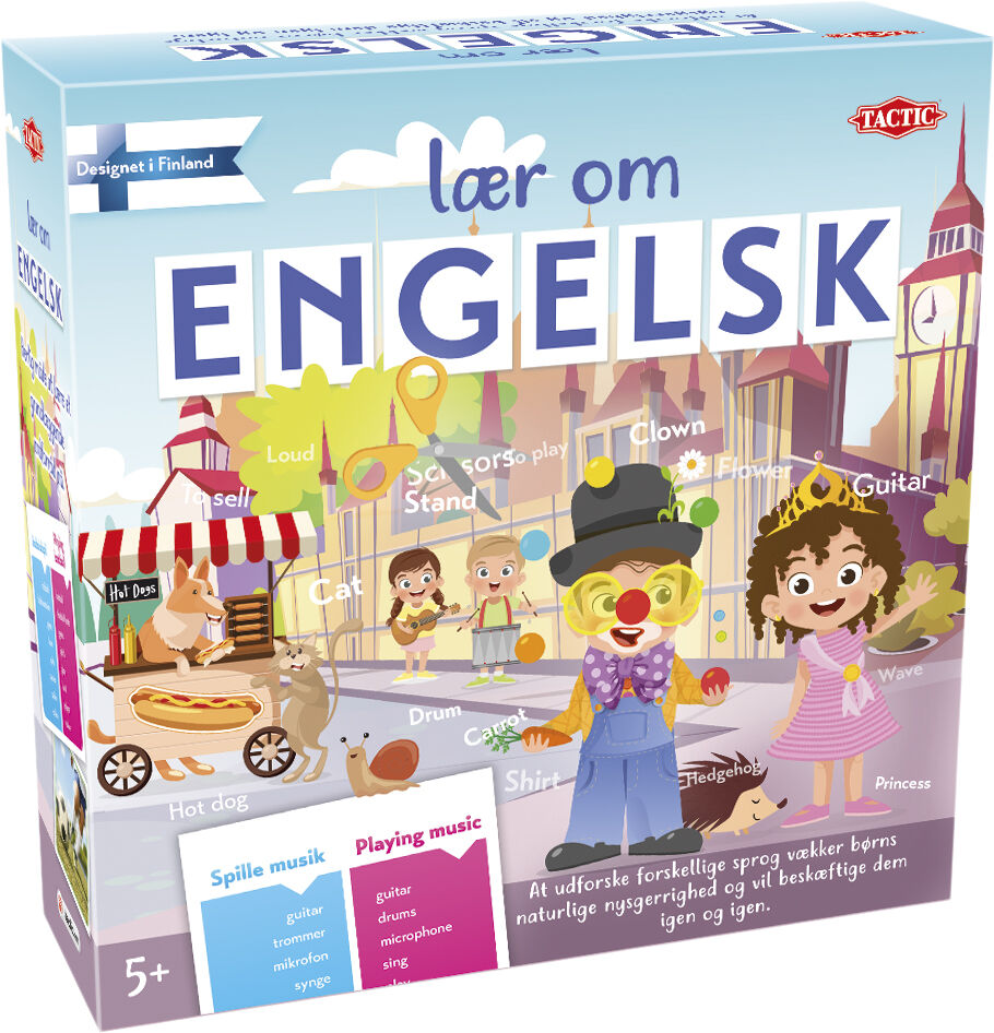 Tactic L&aelig;r om Engelsk