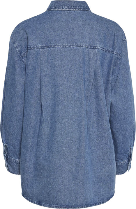 PCMAISIE LS DENIM SHIRT NOOS BC