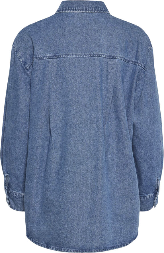 PCMAISIE LS DENIM SHIRT NOOS BC
