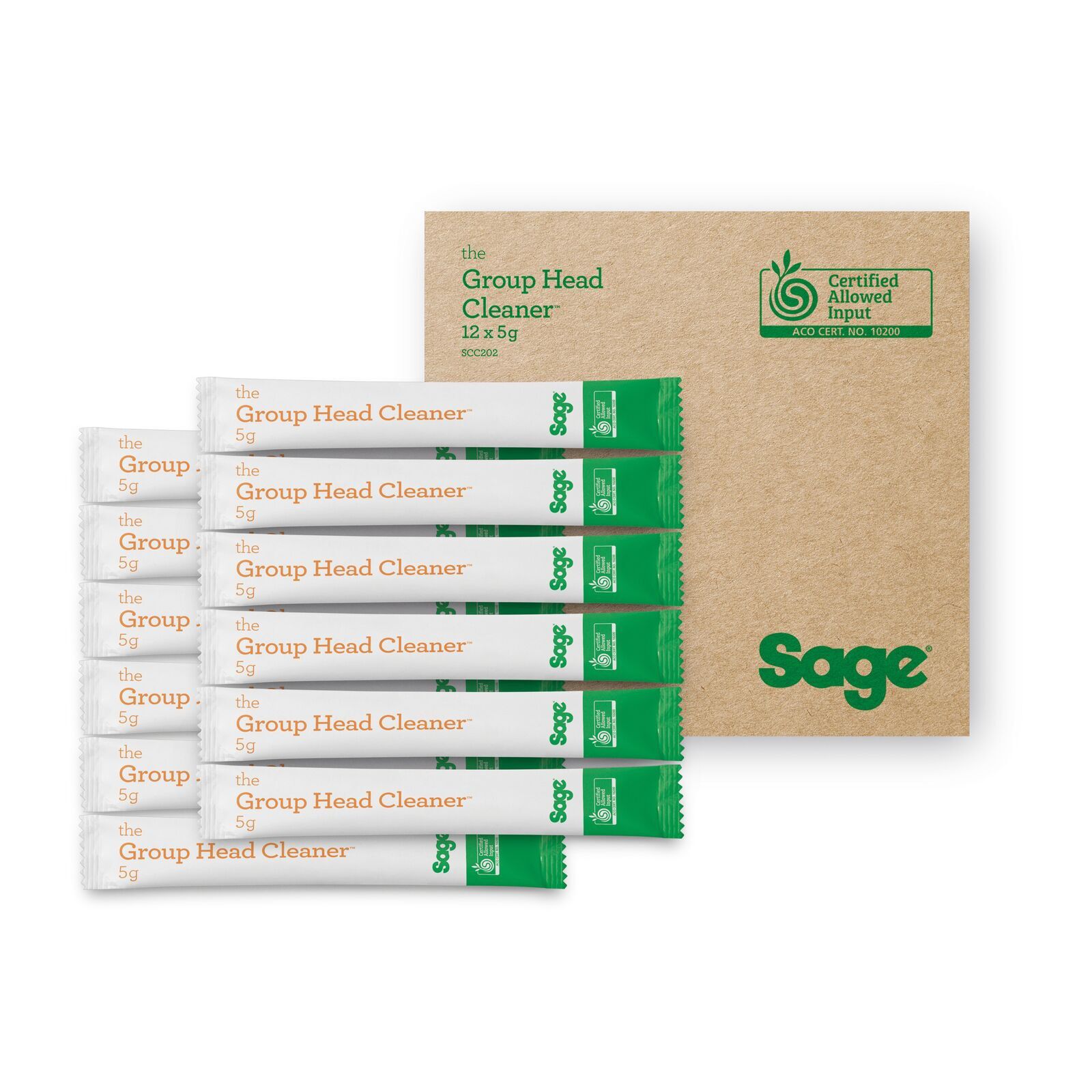 Sage SCC 202 Group Head Cleaner x 12 White