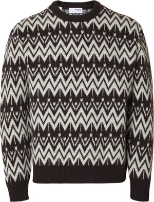 SLHPINE LS KNIT RELAXED CREW NECK