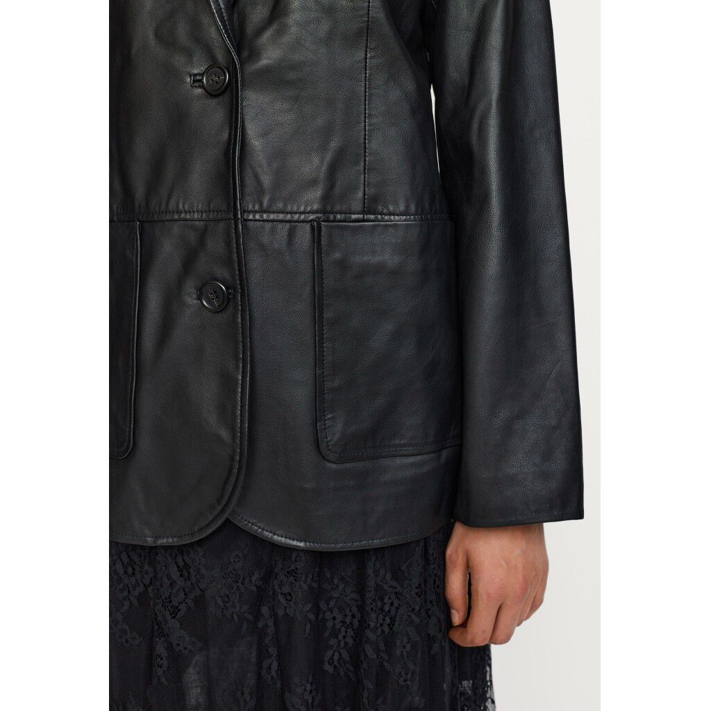 SRDella Leather Blazer