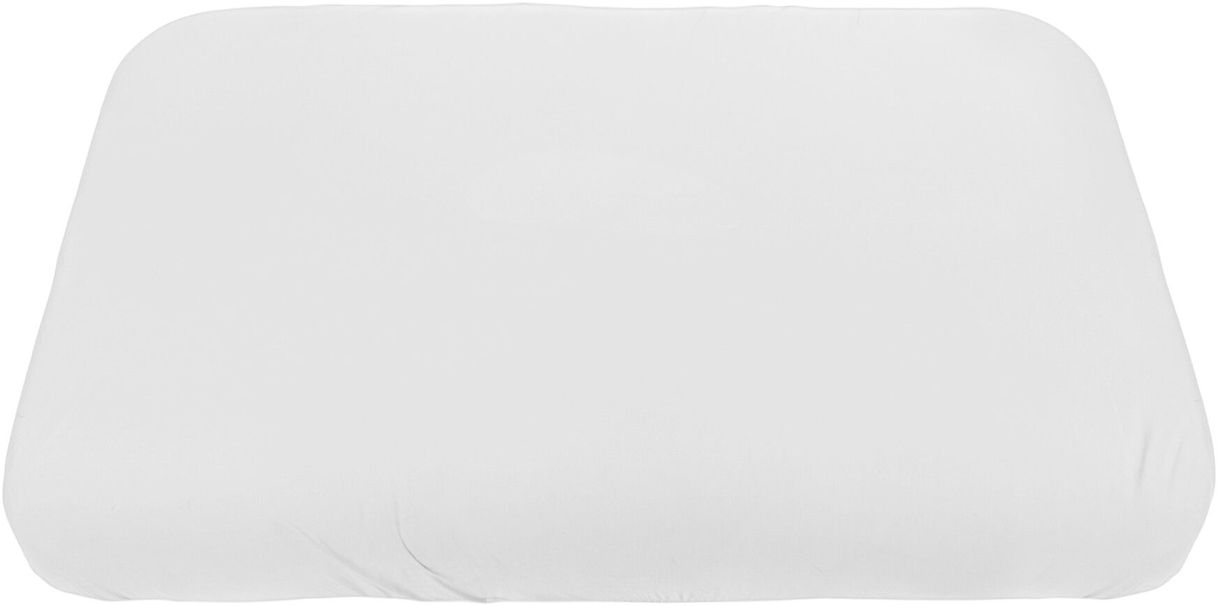 Jersey lagen, baby 70 x 120 cm, white