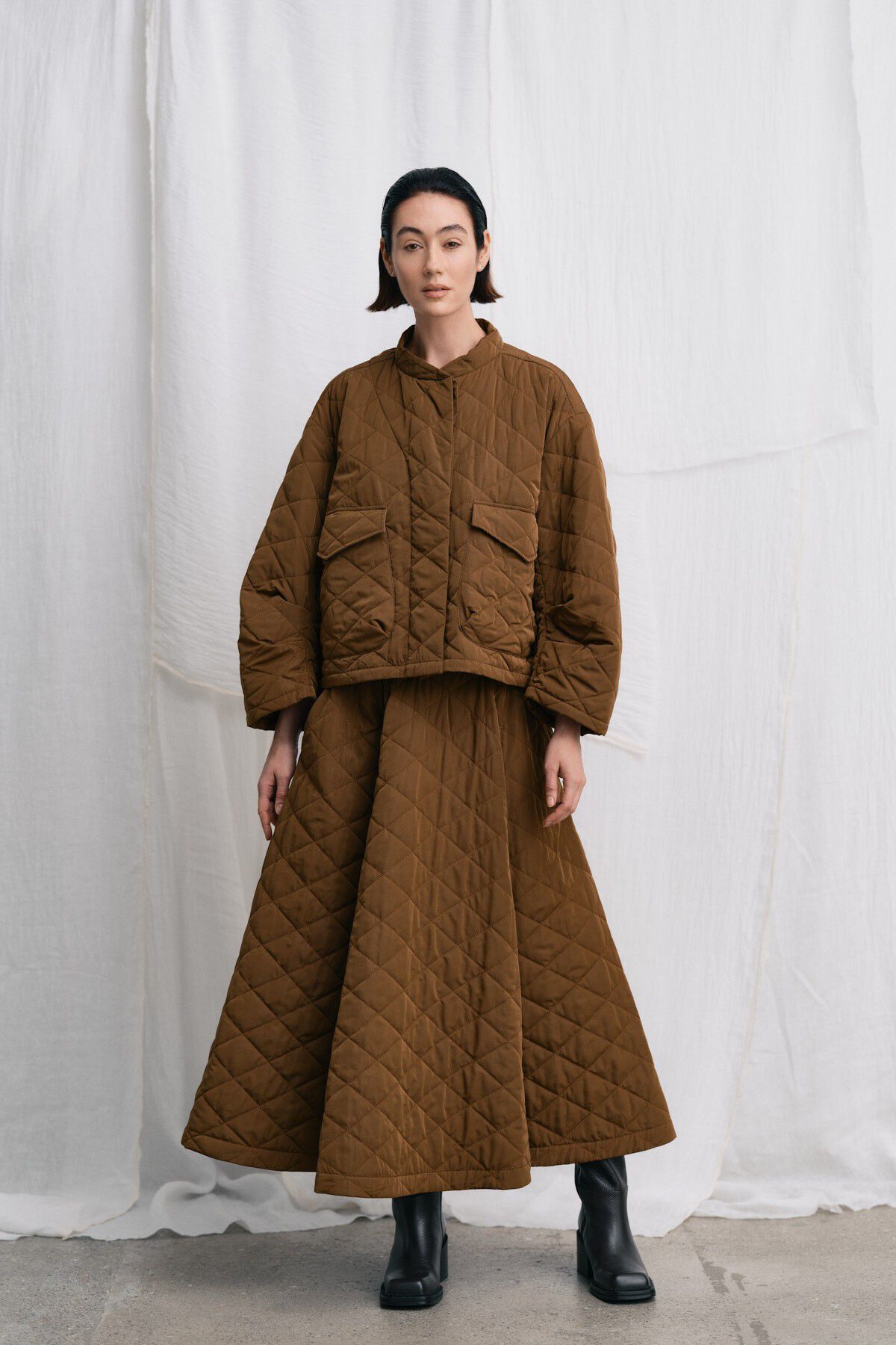 Tech quilt jacket - Rhea