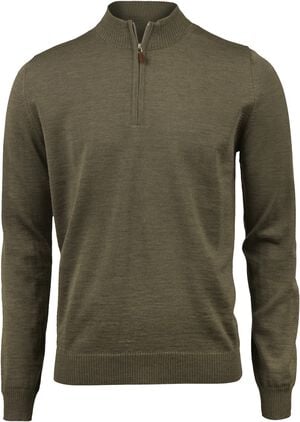 Merino Wool Half Zip