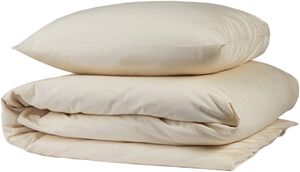 Percale sengesæt beige 200TC