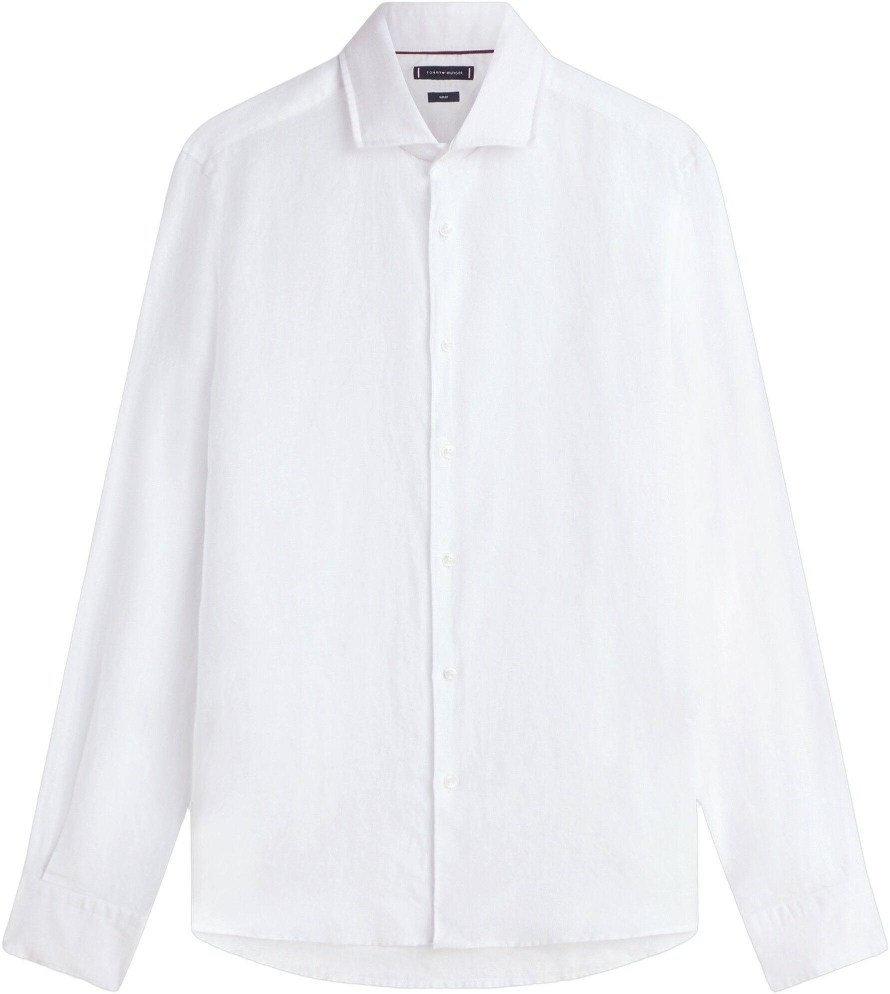 Smart Casual Slim Fit Pure Linen Shirt