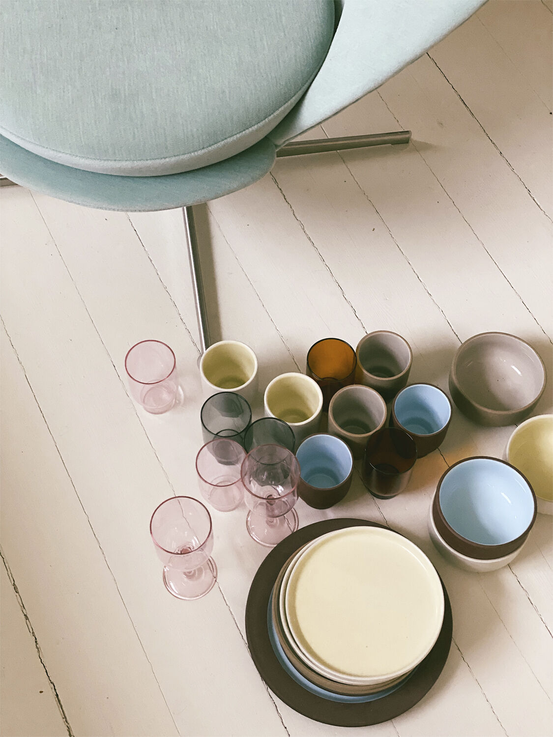 WINE GLASS, 2 PCS, TALL, ROSE,70177R