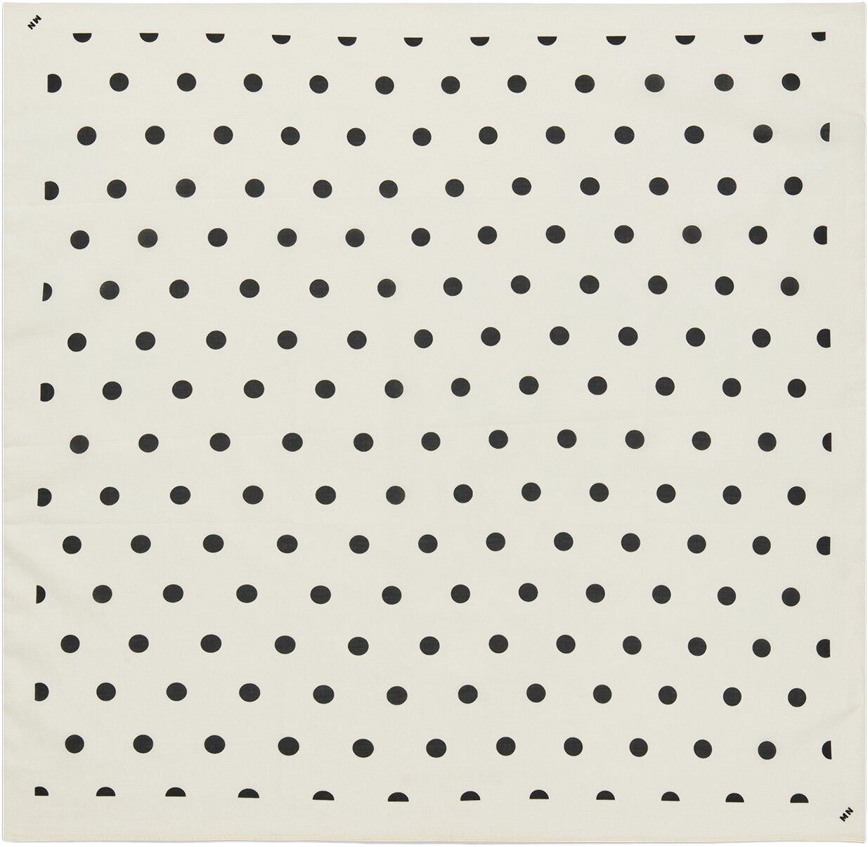 Soft Cotton Self Dot Scarf