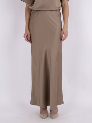 Vicky Heavy Sateen Skirt