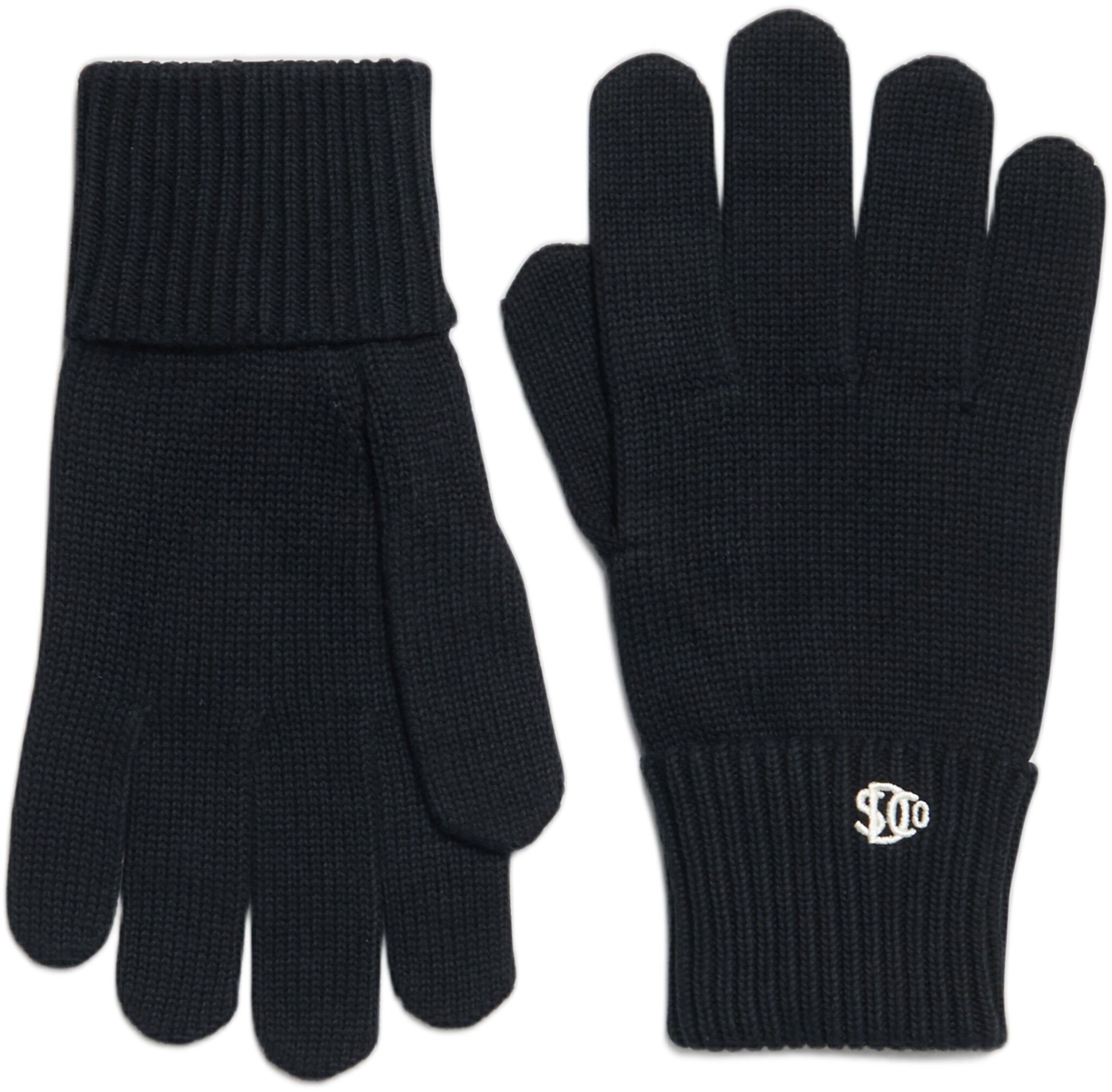 SD LOGO KNITTED GLOVES