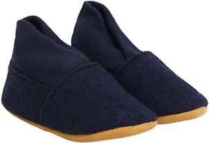 Wool Slippers w. Rib