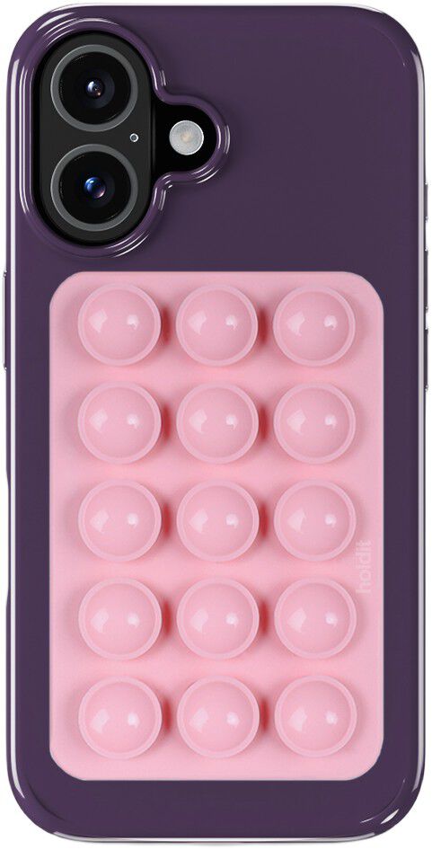 Sticky Plate Magnet Pink